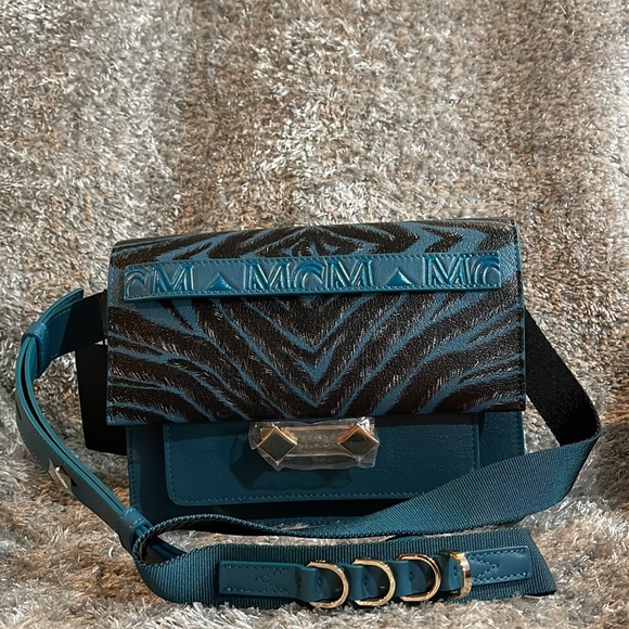 NWT MCM Limited Collection Crossbody Bag - Picture 6 of 16